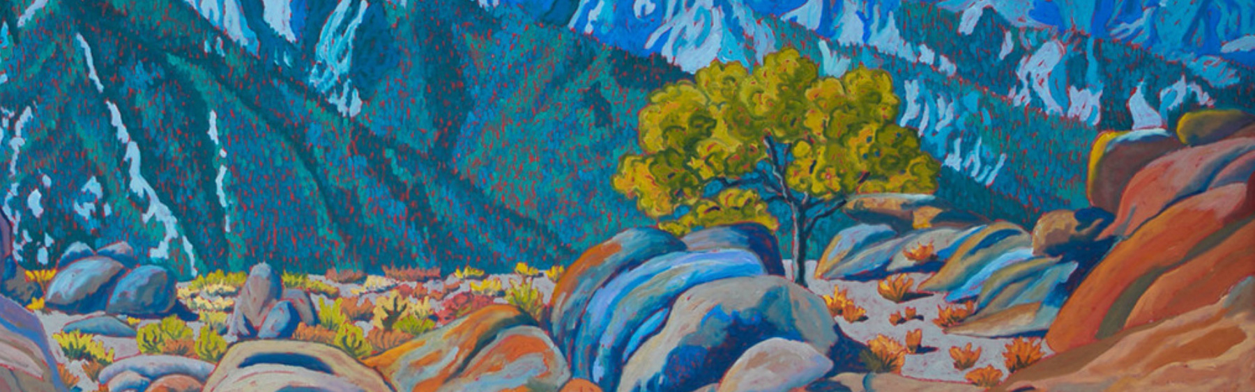 Painting by Kathleen Frank